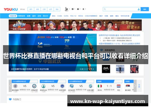 世界杯比赛直播在哪些电视台和平台可以收看详细介绍