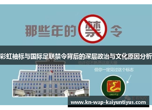 彩虹袖标与国际足联禁令背后的深层政治与文化原因分析