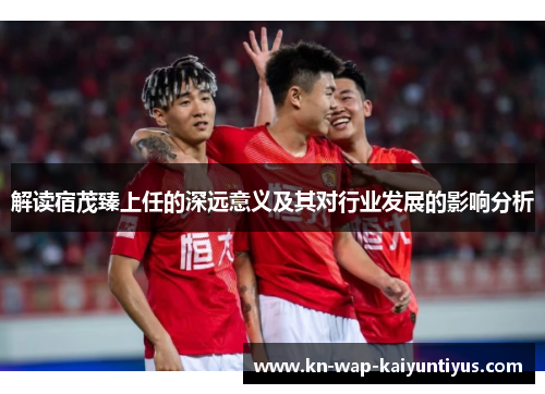 解读宿茂臻上任的深远意义及其对行业发展的影响分析