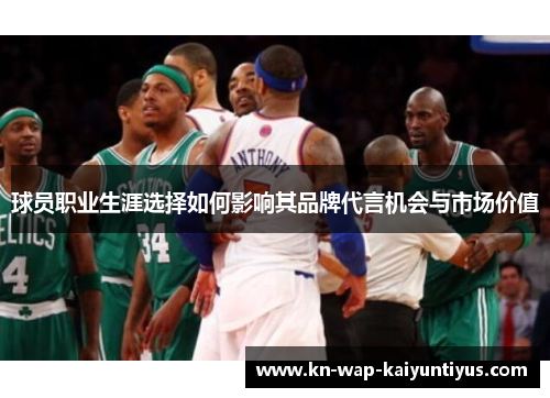 球员职业生涯选择如何影响其品牌代言机会与市场价值
